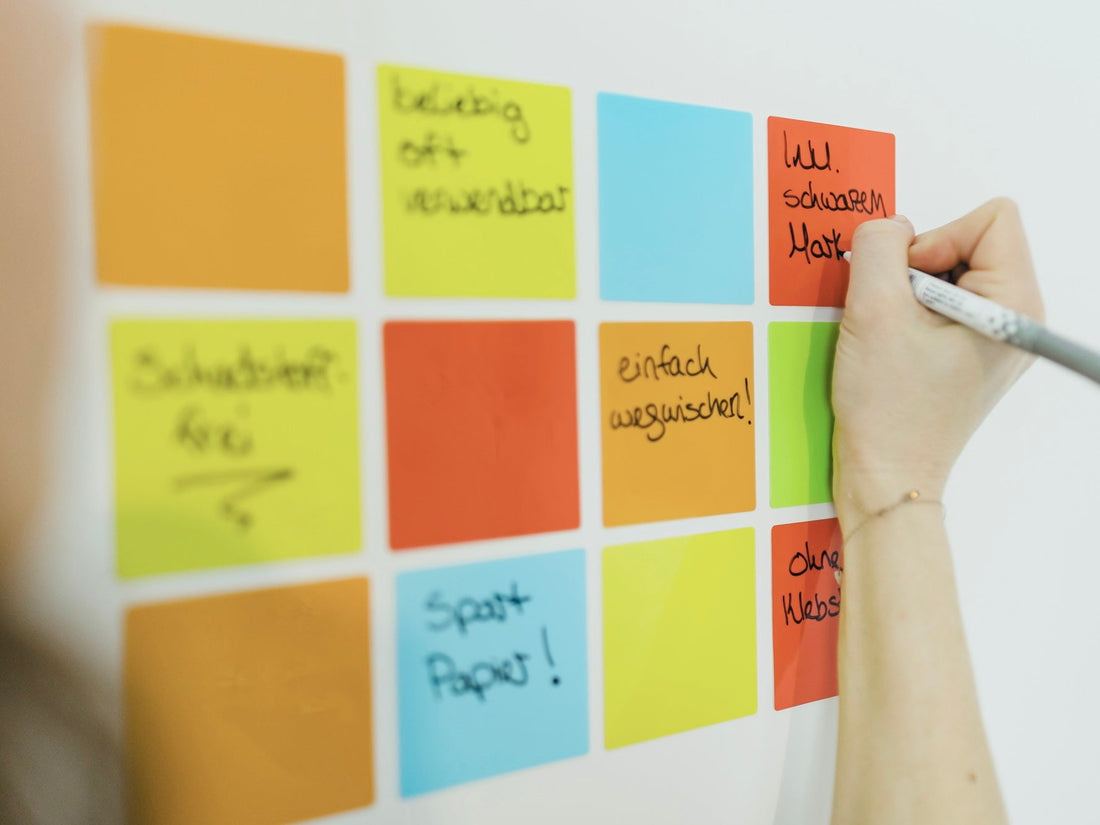 Wiederverwendbare Sticky Notes – visuelle Hilfe bei ADHS und Neurodivergenz