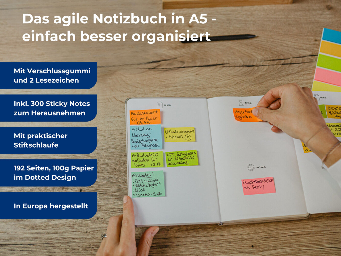 Das agile Notizbuch (A5)